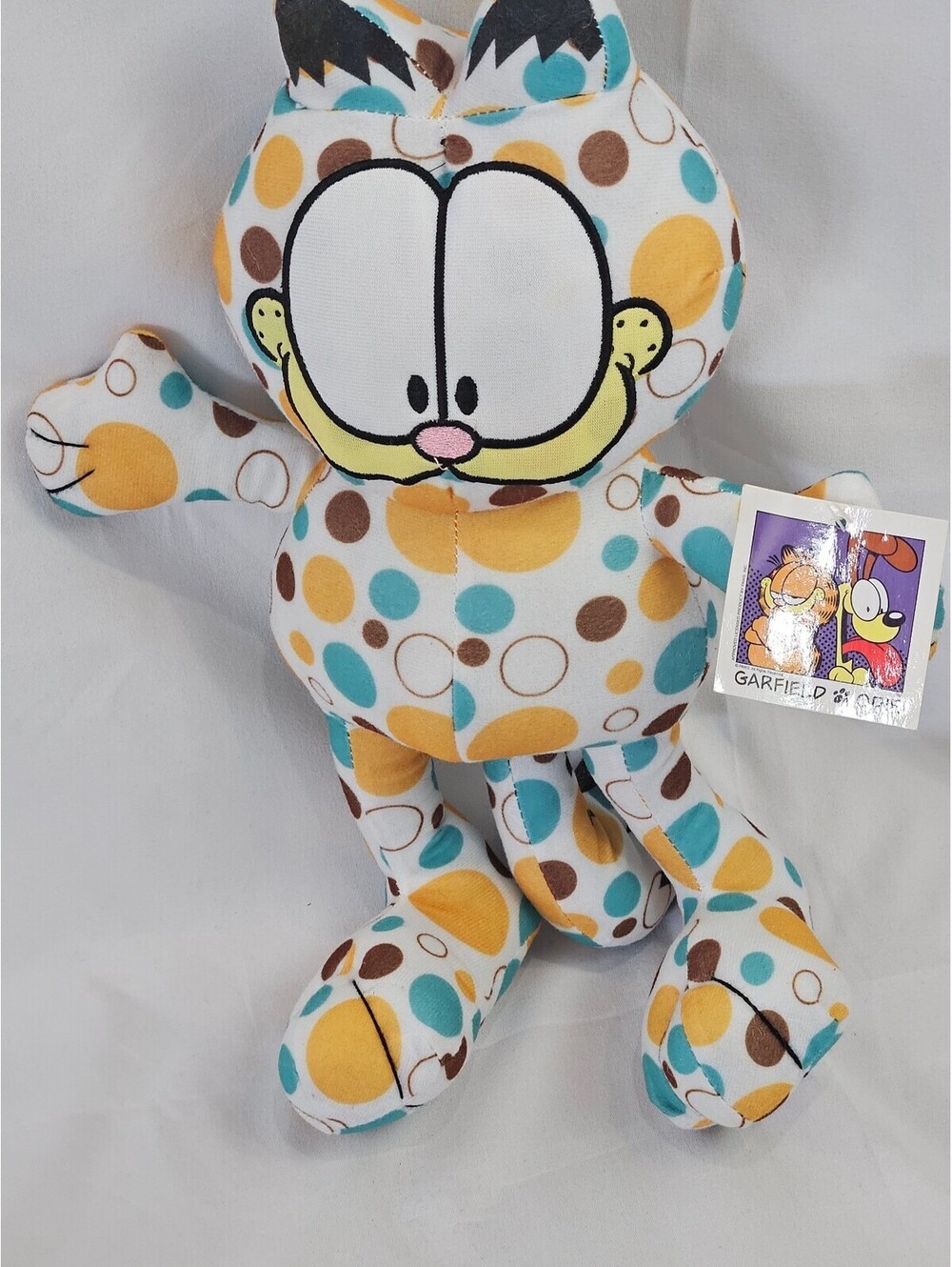Garfield & Odie Polka Dot Plush Toy